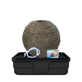 Photo of Aquascape Medium Stacked Slate Sphere Fountain Kit  - Aquascape USA